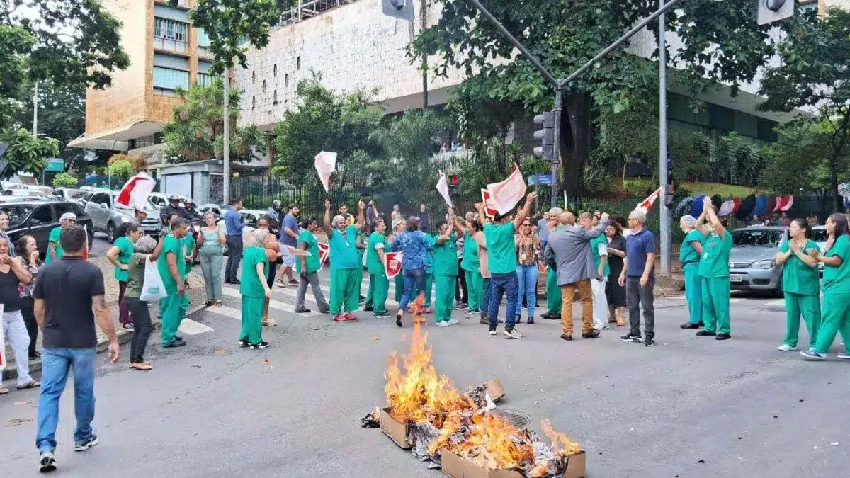Funcionários do Ipsemg se revoltam ‘O hospital está um forno’