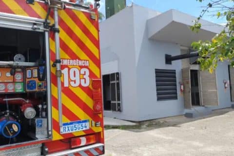 Hospital Regional de São José enfrenta incêndio em subestação elétrica
