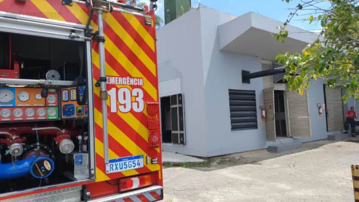 Hospital Regional de São José enfrenta incêndio em subestação elétrica