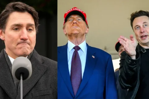 Ironia nas Redes Elon Musk e Justin Trudeau em debate virtual