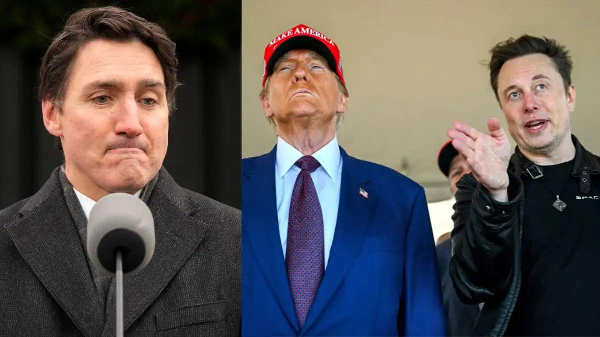 Ironia nas Redes Elon Musk e Justin Trudeau em debate virtual