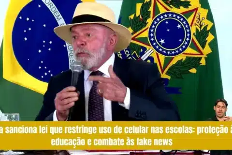 Lula sanciona lei que restringe uso de celular nas escolas: proteção à educação e combate às fake news