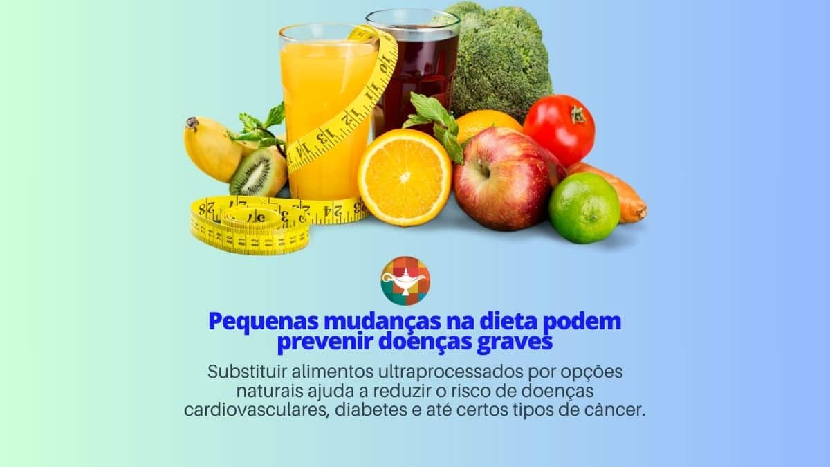Pequenas mudanças na dieta podem prevenir doenças graves