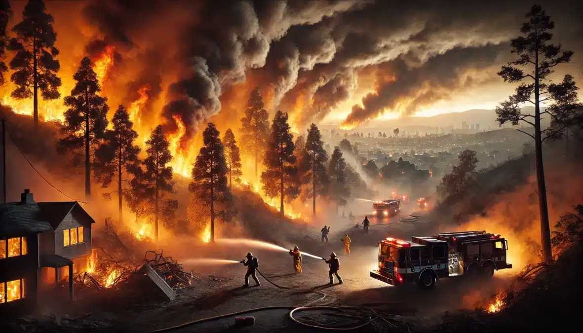 Tragédia na Califórnia Incêndios já causam 24 mortes enquanto ventos intensificam a crise