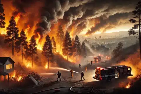 Tragédia na Califórnia Incêndios já causam 24 mortes enquanto ventos intensificam a crise