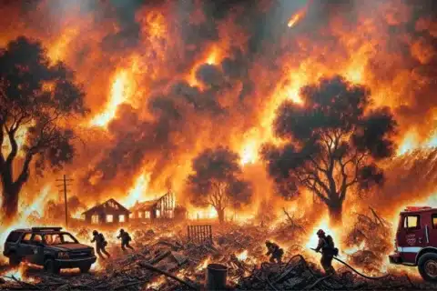 Trump reacende polêmica ao culpar políticos da Califórnia por incêndios em Los Angeles