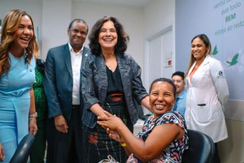 Ministra Nísia Trindade inaugura Hospital de Cuidados Paliativos e anuncia nova Política do SUS