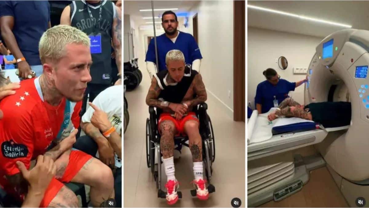MC Daniel preocupa fãs ao surgir machucado em hospital e revela causa do acidente