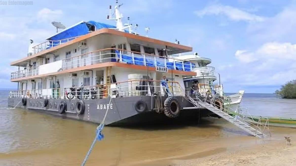 Navio Hospital Abaré inicia nova jornada de atendimento no interior do Pará
