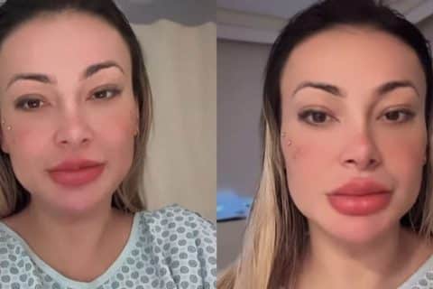Andressa Urach é hospitalizada às pressas e compartilha diagnóstico nas redes