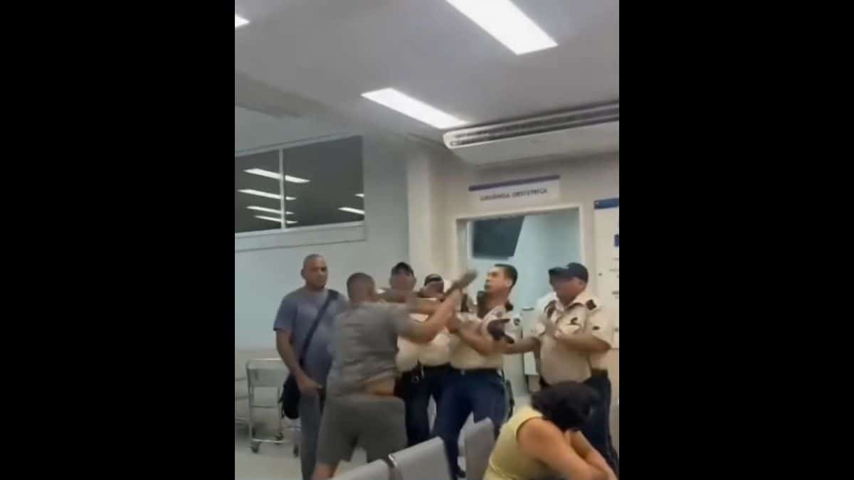 Conflito entre acompanhante e seguranças termina em agressão e danos no Hospital Azevedo Lima, em Niterói
