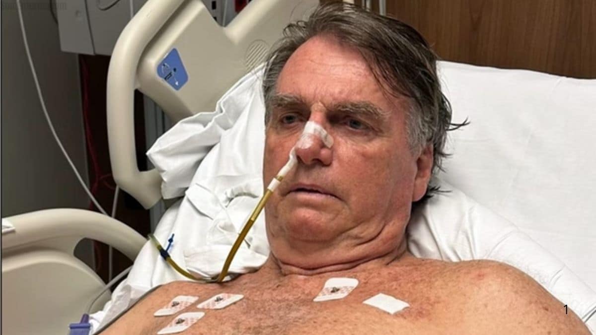 Flávio Bolsonaro atualiza sobre saúde do pai após visita ao hospital