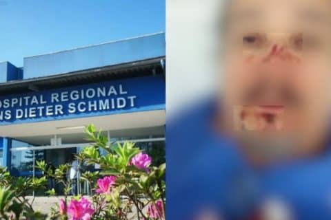 Agressão no hospital tensão e violência dentro de uma unidade de saúde em Joinville