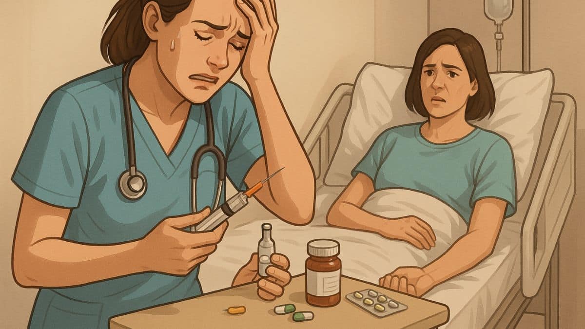 Falta de atenção na enfermagem um risco silencioso na medicação!