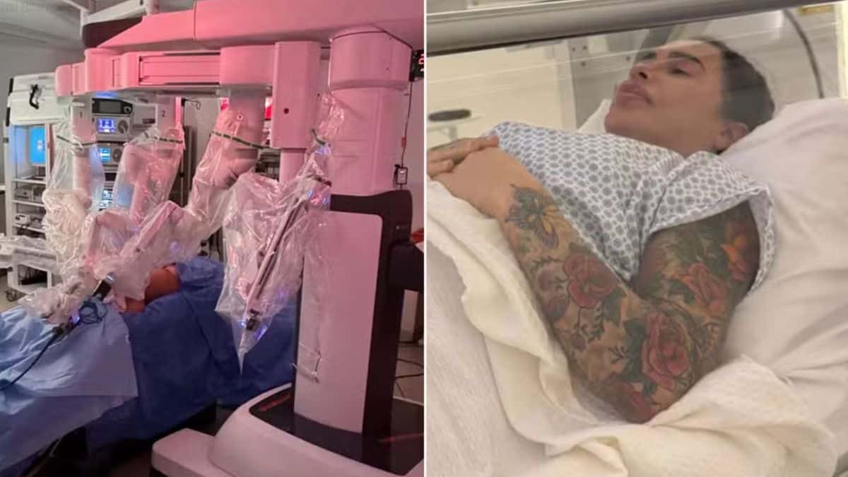 Fabiana Frota enfrenta cirurgia intensa de 11 horas para retirada de tela abdominal em SP