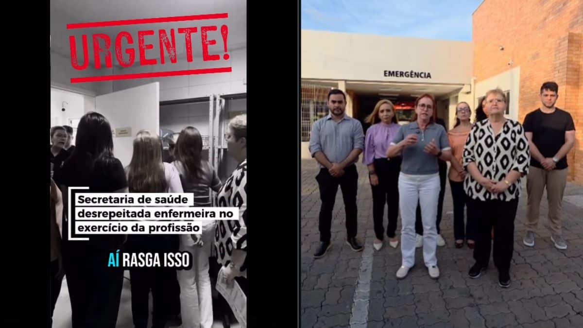 Secretária de Saúde expulsa enfermeira durante fiscalização no Hospital Frotinha da Messejana e rasga documentos oficiais