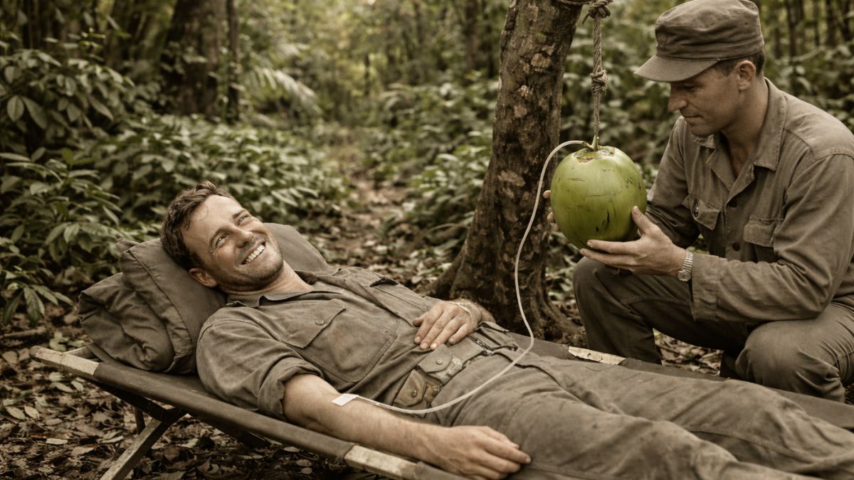 Água de coco como substituto emergencial do plasma contexto histórico