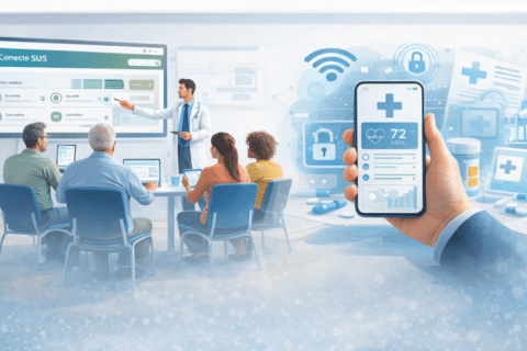 Cultura de Saúde Digital avança no SUS, mas expõe desafios de acesso, capacitação e cidadania digital