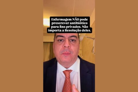 Médico critica a nova Resolução do Conselho Federal de Enfermagem (Cofen)