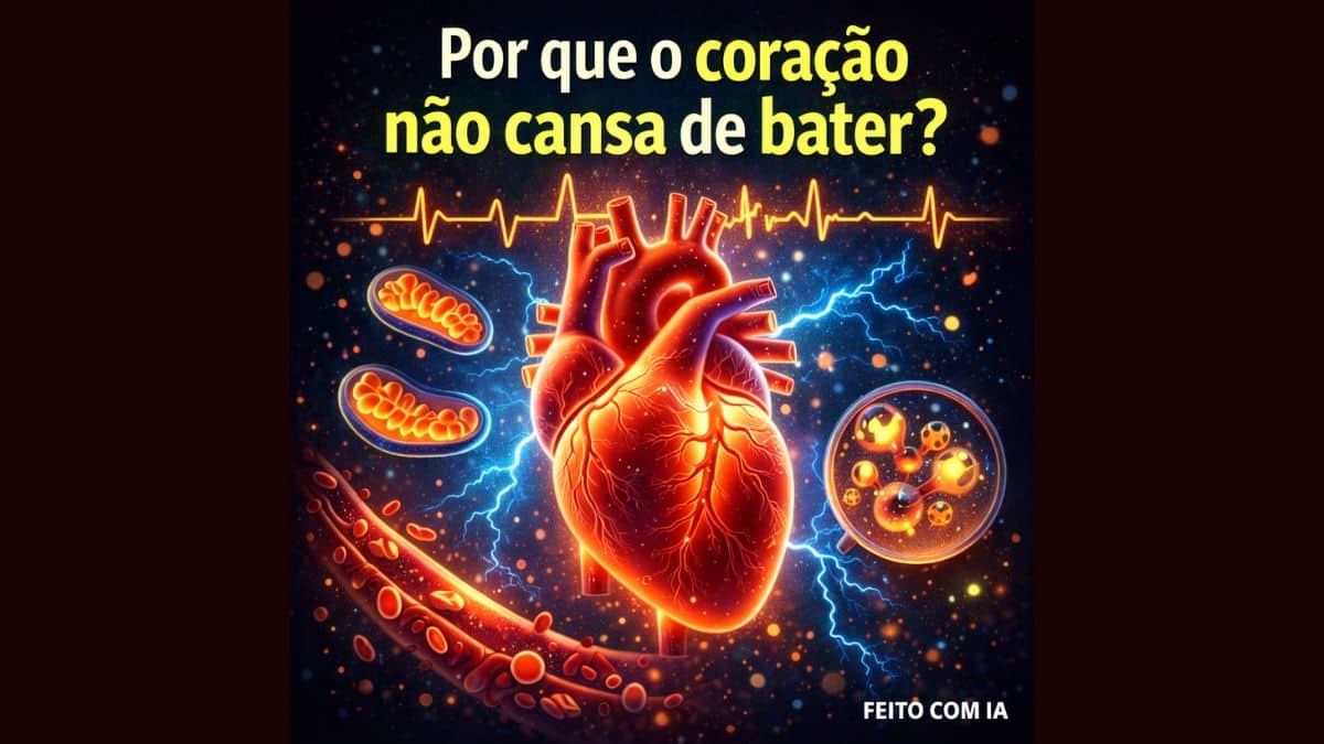 Por que o coração não cansa de bater?