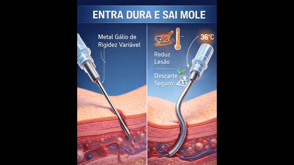 AGULHA QUE ENTRA DURA E SAI MOLE - Sou Enfermagem