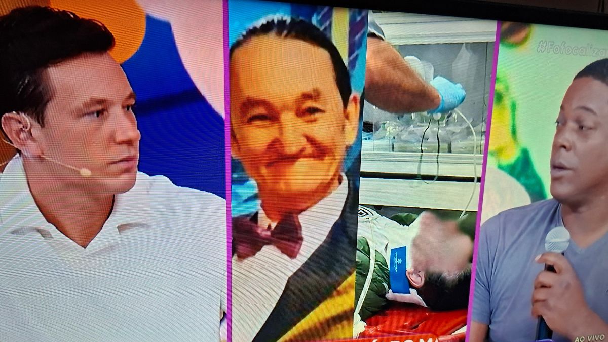 Enfermeiro que socorreu Marquito participa ao vivo de programa de TV e relata detalhes do acidente