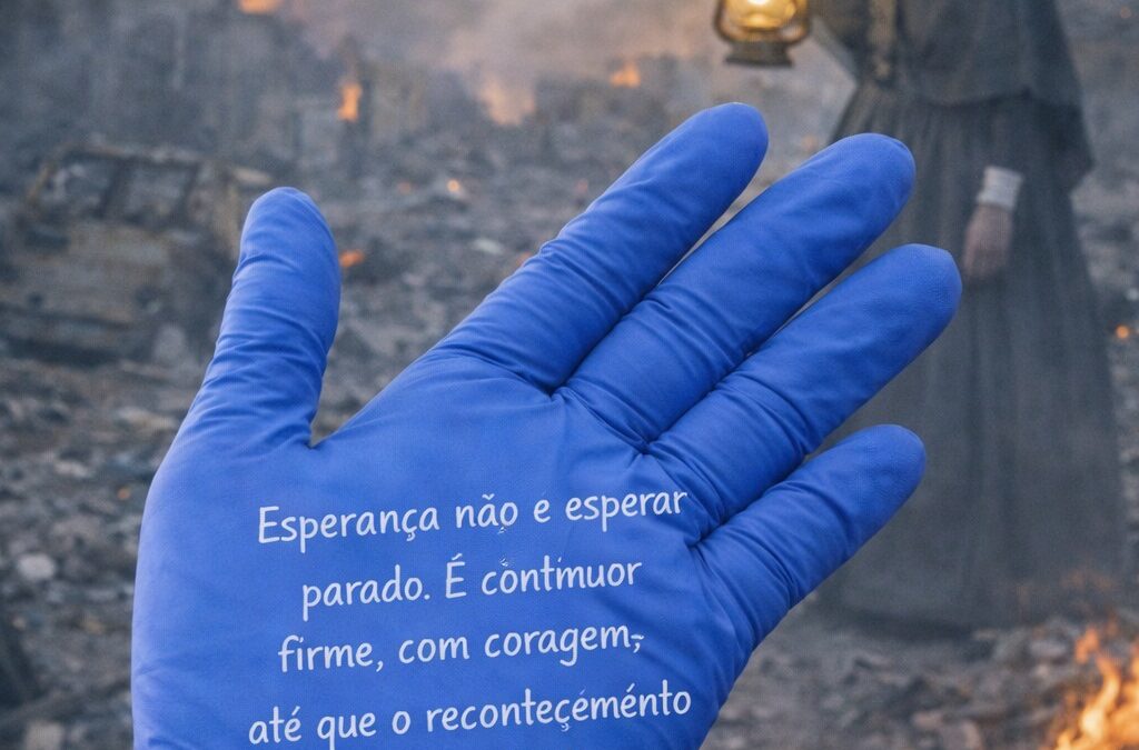Esperança não é esperar parado. É continuar firme, com coragem, até que o reconhecimento vire realidade
