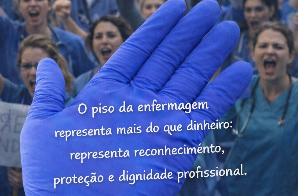 O piso da enfermagem representa mais do que dinheiro representa reconhecimento, proteção e dignidade profissional.