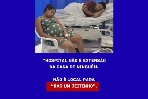 Hospital não é extensão da casa de ninguém e o desrespeito a protocolos segue desafiando a rotina das unidades de saúde