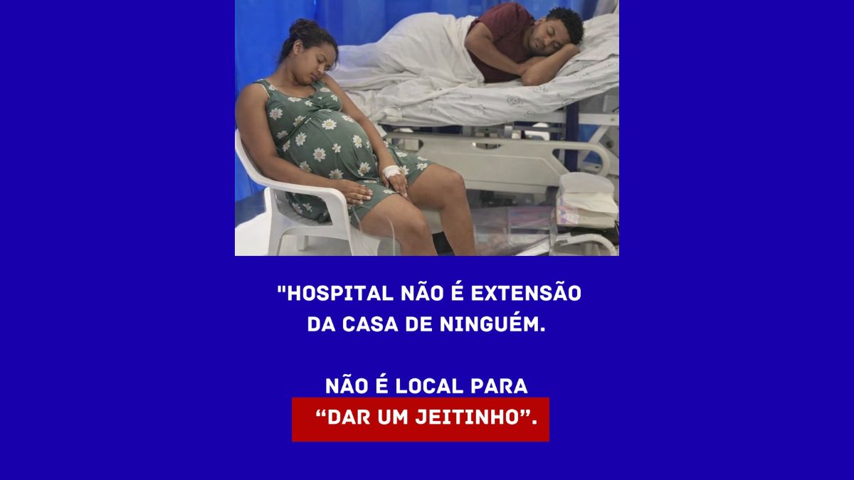 Hospital não é extensão da casa de ninguém e o desrespeito a protocolos segue desafiando a rotina das unidades de saúde