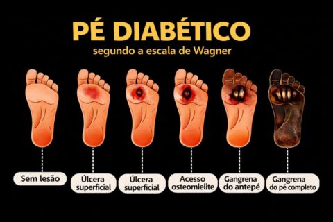 Pé diabético segundo a escala de Wagner entenda os estágios e quando procurar ajuda
