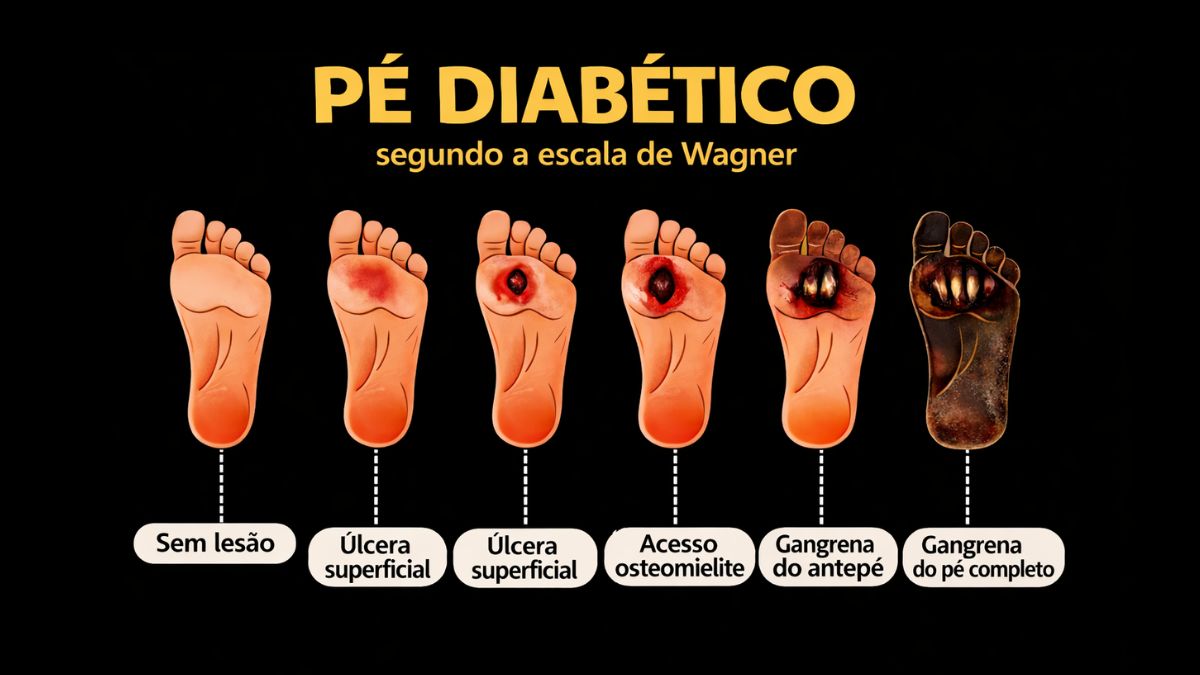 Pé diabético segundo a escala de Wagner entenda os estágios e quando procurar ajuda