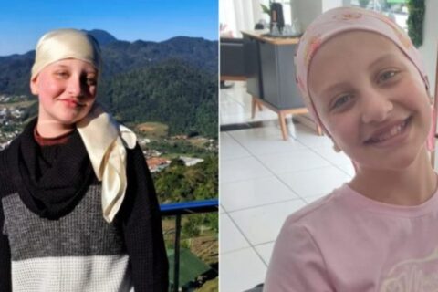 Jovem de 12 anos de Jaraguá do Sul luta contra câncer; família pede ajuda para custear tratamento