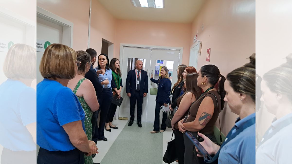 MPSC realiza uma fiscalização em hospital infantil de Joinville