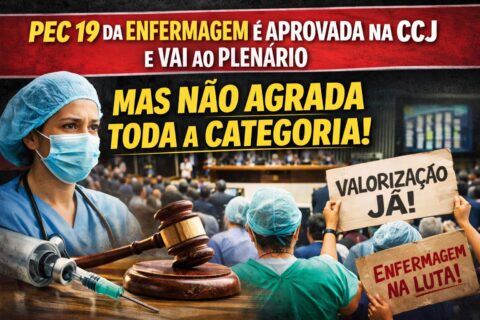 PEC 19 avança no Senado mas mudança para 36 horas divide a enfermagem