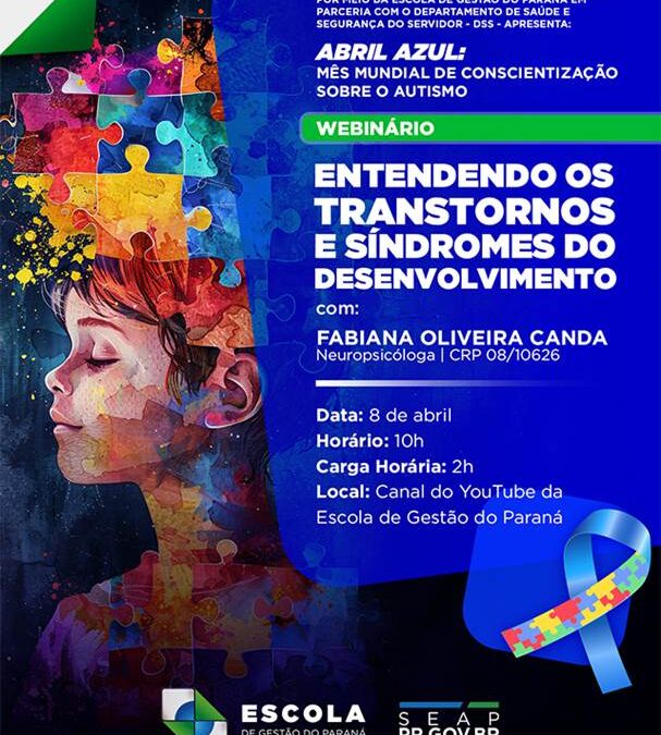 Webinário no Paraná vai discutir autismo, TDAH e inclusão em diferentes contextos sociais