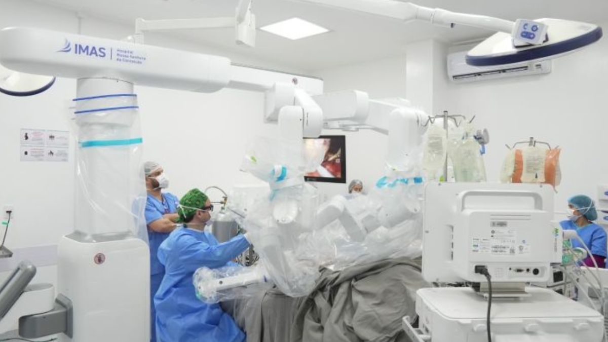 HNSC realiza a primeira cirurgia robótica na região Sul de Santa Catarina